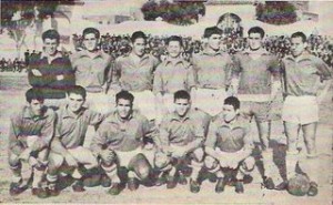 El C. D. Cacereño1957-58.