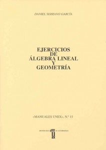 EJERCICIOS DE ALGEBRA LINEAL Y GEOMETRIA