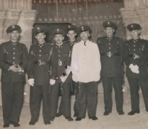Barrantes, Sebastián Rico, Tomé, Merino y otros. Finales de los años 50.