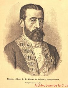 Manuel de Velasco, Gobernador Civil de Cáceres en 1899...